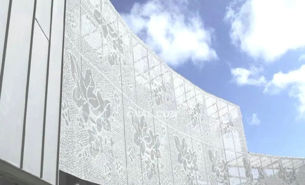 欣铝图——号称百变的冲孔铝单板，艺术与实用性完美相结合